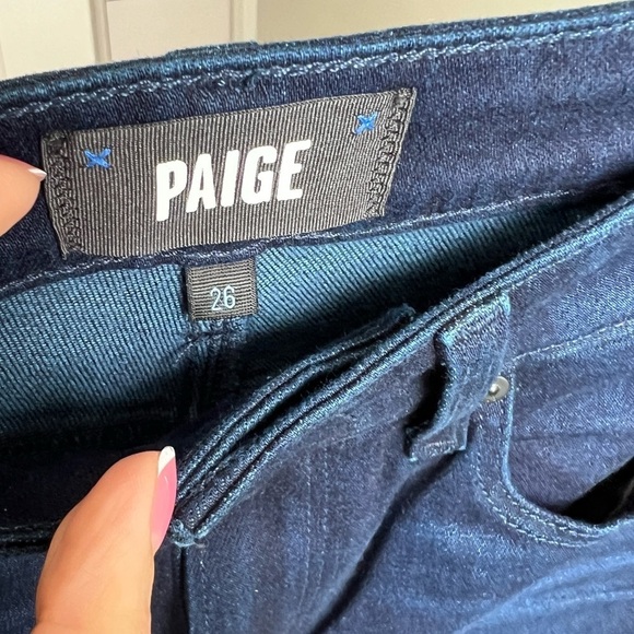NWT PAIGE Hoxton High Rise Ankle Skinny Jeans in Size 26 - Picture 7 of 13